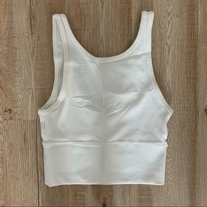 Lululemon Power Pivot Tank - Size 4 - Light Ivory